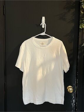 Buck Mason Field Spec White T